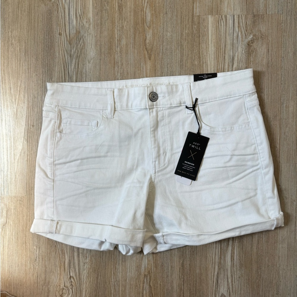 American Eagle Twill Skindigo Jean Shorts